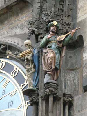 Characters on the Old Town Clock