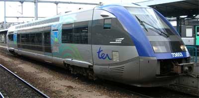 Express train to Paris