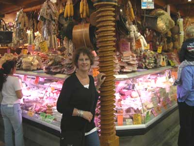Carol at the Centrale Market