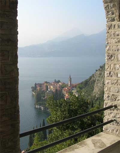 Varenna as seen from our hotel room