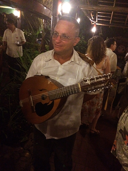 Musician at El Aljibe, Havana