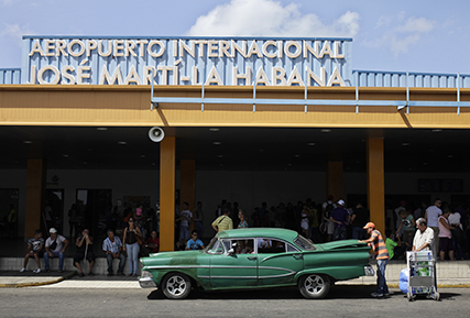 Jose Marti Airport in Havana
