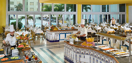 Breakfast at Hotel Melia Cohiba