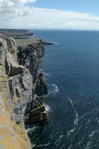 The view from Dun Aengus