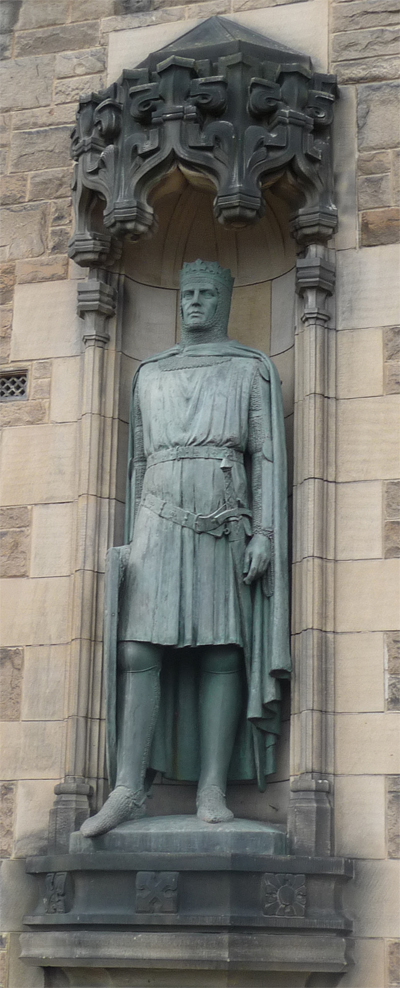Statue at Edinburgh Castle