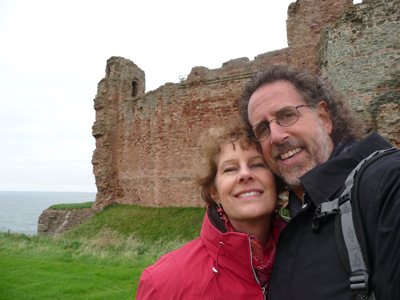 Carol and David at Tantalon Castle