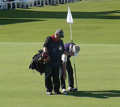 Golfers at St. Andrews