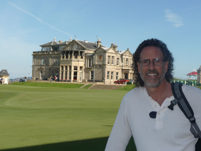 One of the club houses at St. Andrews Golf Course