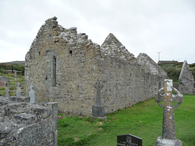 Ruins of a church on Innishmore