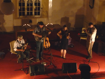 Wonderful Irish music at St. James Church in Dingle