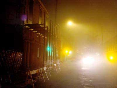 New Orleans fog