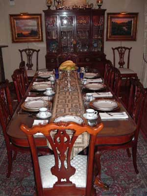 1896 O'Malley House Dining Room