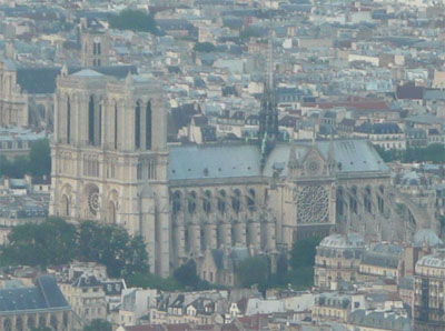 Notre Dame from le Tour Montparnasse