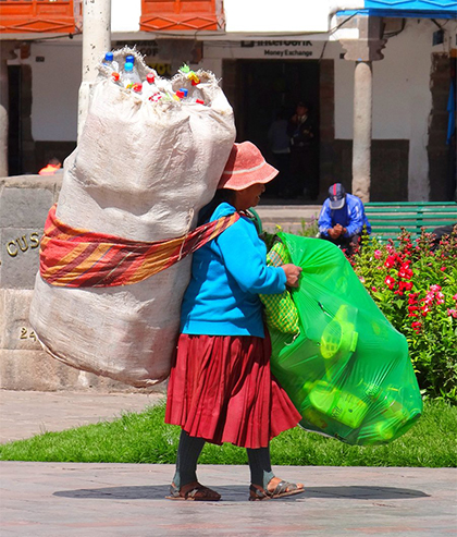 Woman in Cuzco