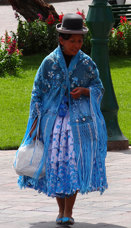 Woman in Cuzco