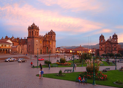 Cuzco at dusk