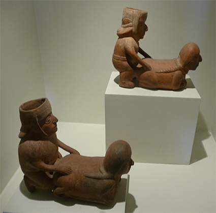 Erotic Peruvian art at Museo Larco