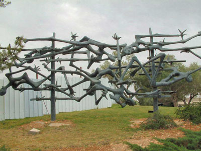 Sculpture at Yad Vashem