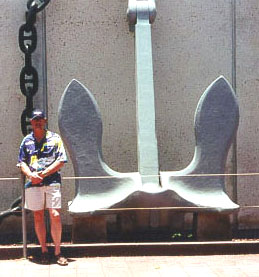 dml and anchor at Pearl Harbor