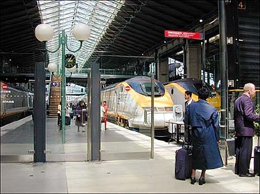 Eurostar at Gare du Nord