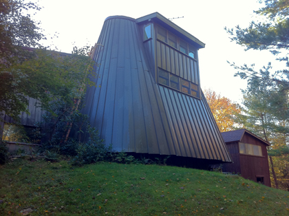 "The Tower" at Bruce Fink's amazing house on Pole Bridge Road