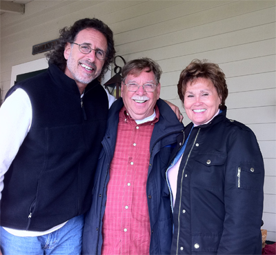 David with with Bob and Cathy McDaniel from Indianapolis.