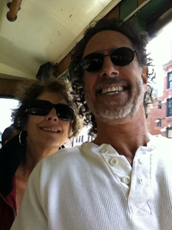 On the Old Town Trolley Tour