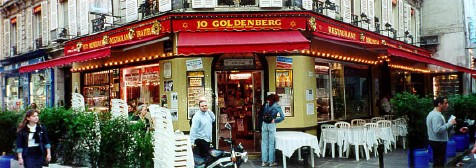 Jo Goldenberg's famous kosher restaurant in the Marais