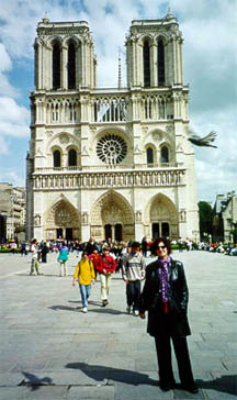 Carol at Notre Dame