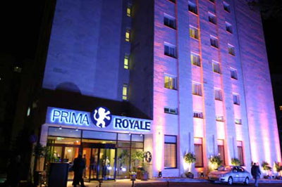 The Hotel Prima Royale in Jerusalem